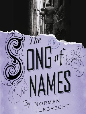 cover image of The Song of Names